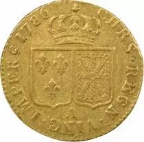 Louis XVI - Gold Louis, with Bare Head - 1786 A Paris