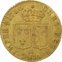 Louis XVI - Gold Louis, with Bare Head - 1786 A Paris