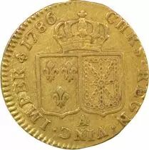 Louis XVI - Gold Louis, with Bare Head - 1786 A Paris