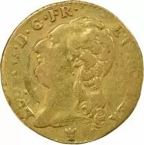 Louis XVI - Gold Louis, with Bare Head - 1786 I Limoges
