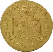 Louis XVI - Gold Louis, with Bare Head - 1786 I Limoges