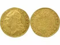 Louis XVI - Gold Louis, with Bare Head - 1786 T Nantes