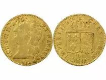 Louis XVI - Gold Louis, with Bare Head - 1787 D Lyon
