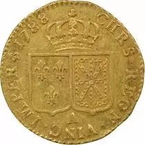 Louis XVI - Gold Louis, with Bare Head - 1788 A Paris