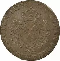 Louis XVI - Silver Ecu, dressed up Bust - 1778 W Lille