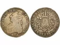 Louis XVI - Silver Ecu, dressed up Bust - 1785 L Bayonne