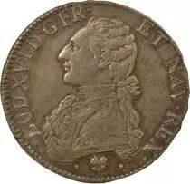 Louis XVI - Silver Ecu, dressed up Bust - 1787 L Bayonne