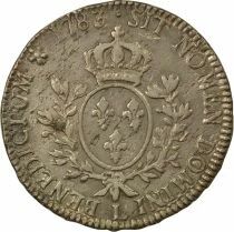 Louis XVI - Silver Ecu, with Dressed up Bust - 1783 L Bayonne