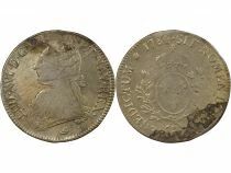 Louis XVI - Silver Ecu, with Dressed up Bust - 1784 M Toulouse, Treasure Trove of the Sauvionni&egrave;res