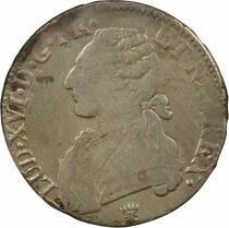 Louis XVI - Silver Ecu, with Dressed up Bust - 1785 I Limoges, Treasure Trove of the Sauvionni&egrave;res