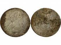 Louis XVI - Silver Ecu, with Dressed up Bust - 1789 A Paris