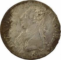 Louis XVI - Silver Ecu, with Dressed up Bust - 1789 A Paris