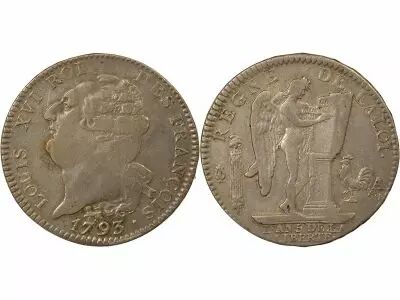Louis XVI - Silver Ecu, with Genius - 1793 A Paris