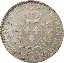 Louis XVI - Silver Ecu, with Olive Branches - 1784 A Paris