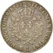 Louis XVI - Silver Ecu, with Olive Branches - 1788 L Bayonne