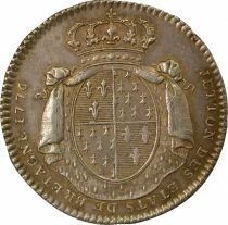 Louis XVI - Silver Token, States of Britanny - 1776 Rennes