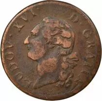 Louis XVI - Sol with Shield - 1779 & Aix