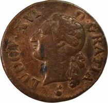 Louis XVI - Sol with Shield - 1786 AA Metz