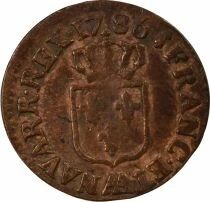 Louis XVI - Sol with Shield - 1786 AA Metz