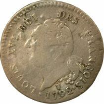 Louis XVI, Constitution - 30 Sols Ecu, with Genius - 1792 I Limoges