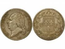 Louis XVIII - 5 Silver Francs, with Dressed up Bust - 1817 A Paris