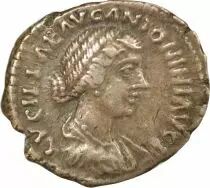 Lucilla - Silver Denarius, Concordia - 164 / 166 Rome