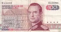 Lussemburgo 100 Francs - Grand Duc Jean - 1980 - P.57