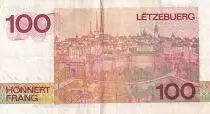 Lussemburgo 100 Francs - Grand Duc Jean - 1986 - Serial B - P.58a