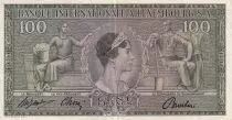 Lussemburgo 100 Francs - Grand Duchess Charlotte - 1956 - Letter K - P.13