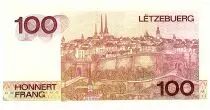 Lussemburgo 100 Francs Grand Duke Jean - Luxemburg - 14-08-1980 - Serial B125141 - P.57