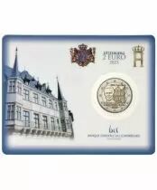 Lussemburgo 2 Euros - 175th anniversary of the Luxembourg Chamber of Deputies
