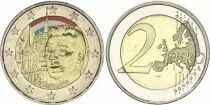 Lussemburgo 2 Euros - Henri I - Colorised - 2007
