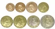 Lussemburgo Set 8 coins  - 1 c to 2 Euros - 2022 - incluing 1 and 2 euros mint Monnaie de Paris