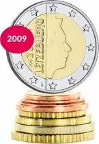 Lussemburgo Set of 8 coins 1 cent to 2 euros - 2009