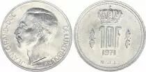 Luxembourg 10 Francs Duke Jean - 1971