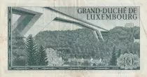 Luxembourg 10 Francs Grand Duc Jean - Pont - 20-03-1967 - Lettre A