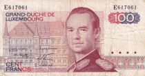 Luxembourg 100 Francs - Grand Duc Jean - 1980 - Serial letter E