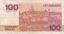 Luxembourg 100 Francs - Grand Duc Jean - 1980 - Serial letter E