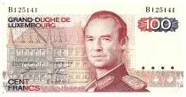 Luxembourg 100 Francs Grand Duke Jean - Luxemburg - 14-08-1980 - Serial B125141 - P.57