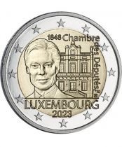 Luxembourg 2 Euros - 175th anniversary of the Luxembourg Chamber of Deputies