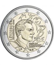 Luxembourg 2 Euros - 25th anniversary of the admission of Grand Duke Henri to the International Olympic Committee