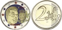 Luxembourg 2 Euros - Armoiries du Grand-Duc Henri - Colorisée - 2010