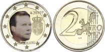 Luxembourg 2 Euros - Arms of Grand-Duc Henri - Colorised - 2010