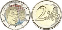 Luxembourg 2 Euros - Arms of Grand-Duc Henri - Colorised - 2010