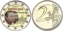 Luxembourg 2 Euros - Grand-Duc Guillaume - Colorised - 2012