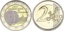 Luxembourg 2 Euros - Grand-Duc Guillaume - Colorised - 2012