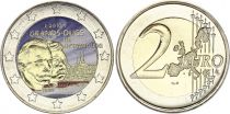 Luxembourg 2 Euros - Grand-Duc Guillaume IV - Colorisée - 2012