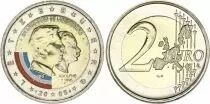Luxembourg 2 Euros - Grand-Ducs Henri et Adolphe - Coloris&eacute;e - 2005