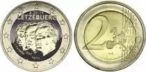 Luxembourg 2 Euros - Jean Lieutenant-Représentant - Colorised - 2011