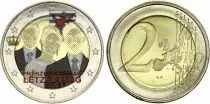 Luxembourg 2 Euros - Princely wedding - Colorised - 2012